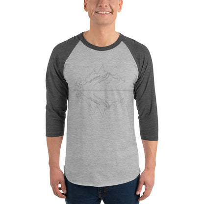 lake reflection | baseball tee