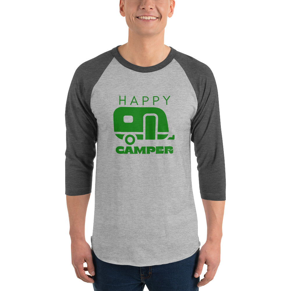 green camper | baseball tee
