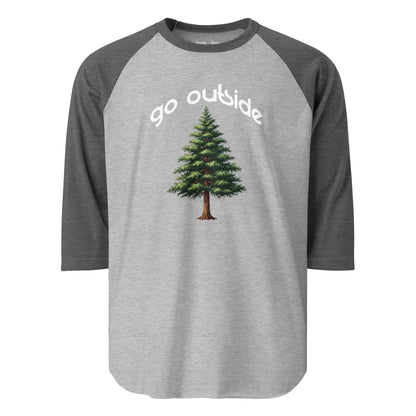 go outside tree | baseball tee