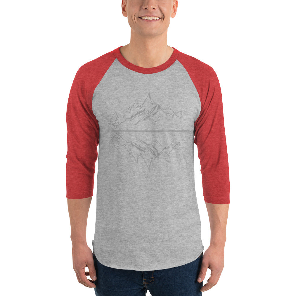 lake reflection | baseball tee