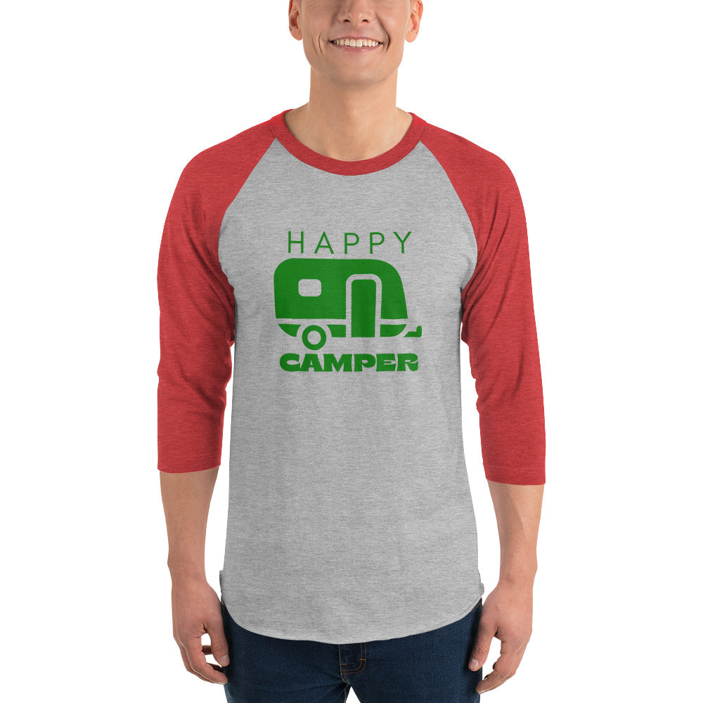 green camper | baseball tee