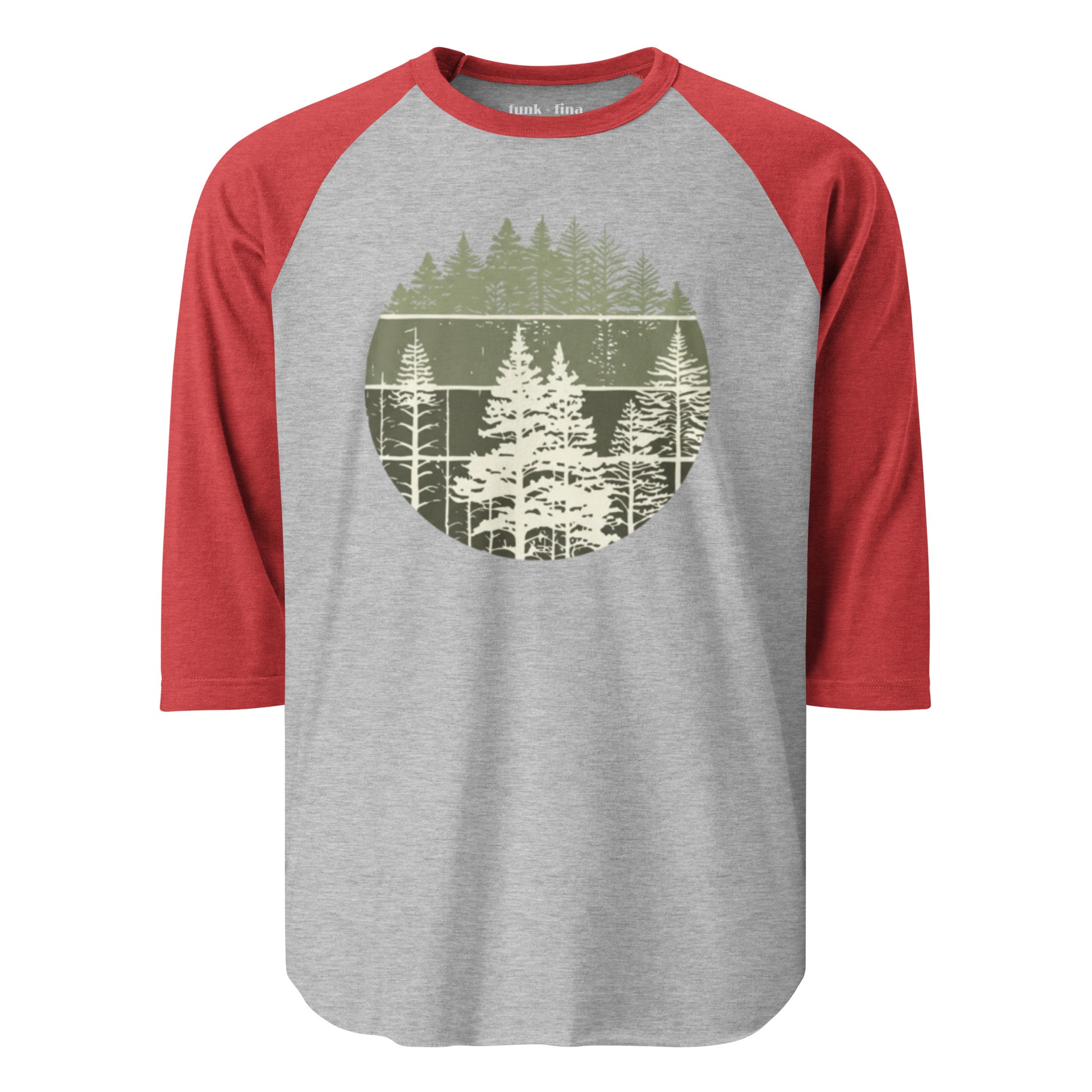 green forest | baseball tee