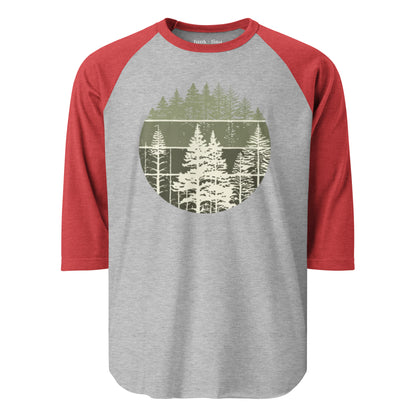 green forest | baseball tee