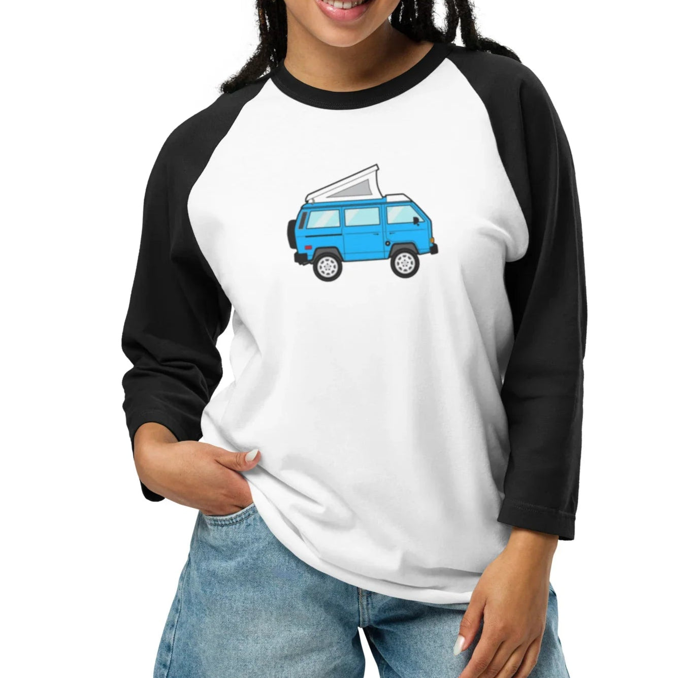 westfalia blue | baseball tee - f u n k + f i n a