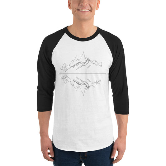 lake reflection | baseball tee