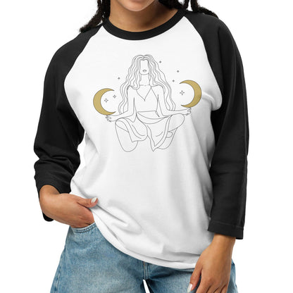 moon goddess | baseball tee
