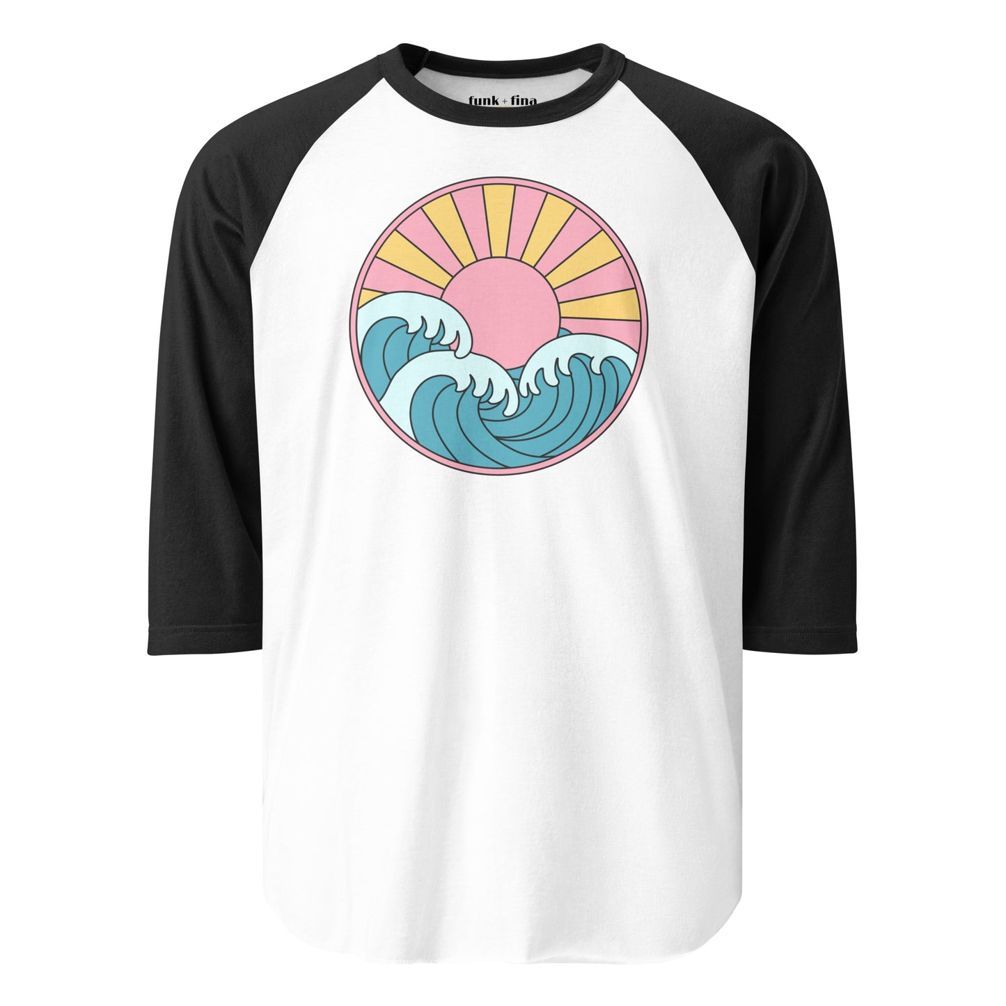 soft waves | baseball tee