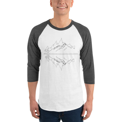 lake reflection | baseball tee