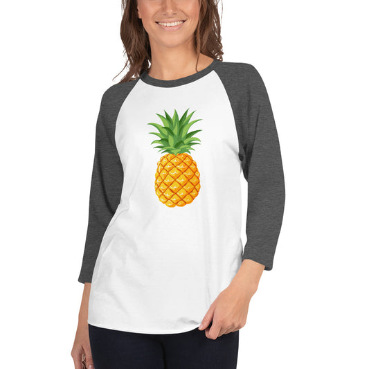 pineapple | baseball tee