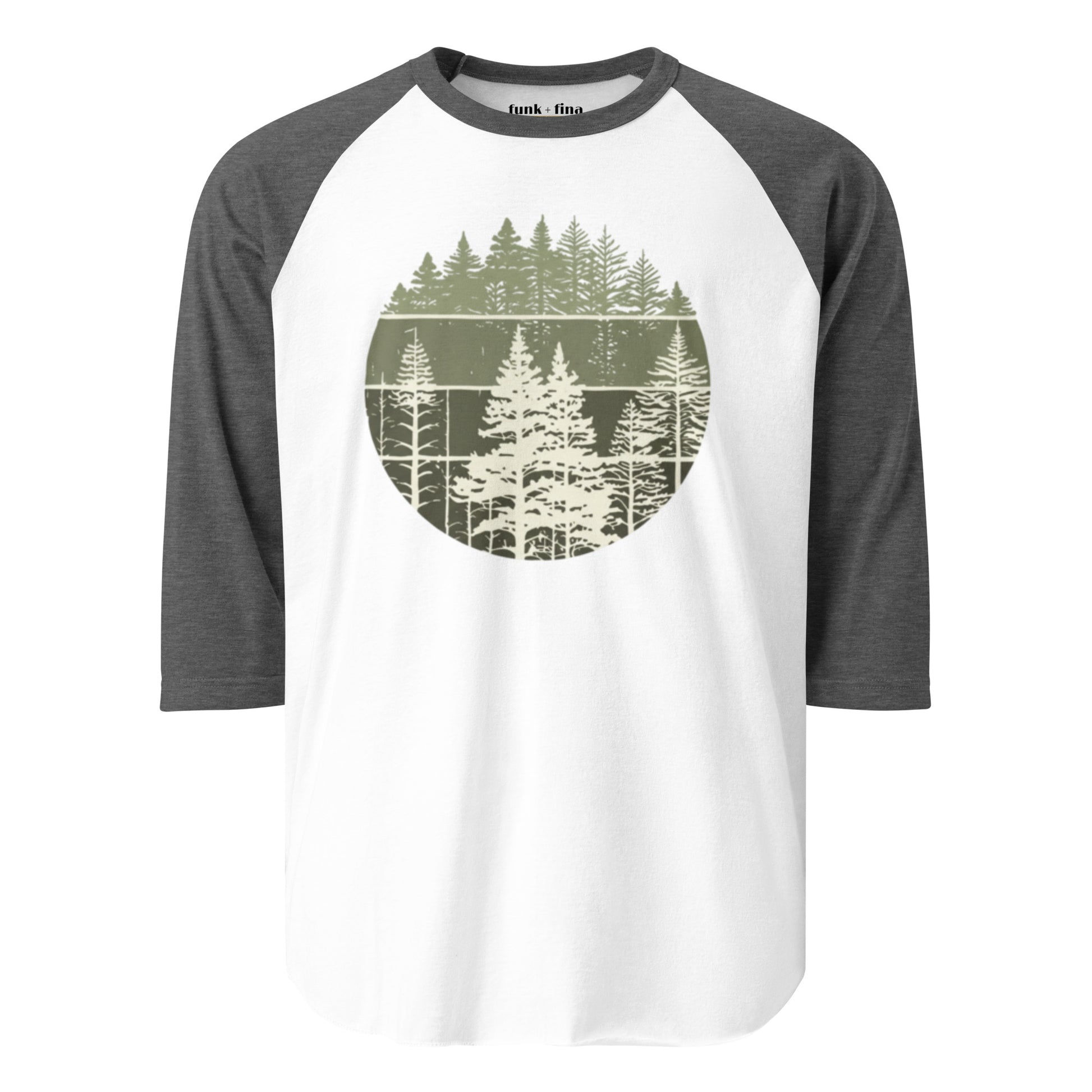 green forest | baseball tee