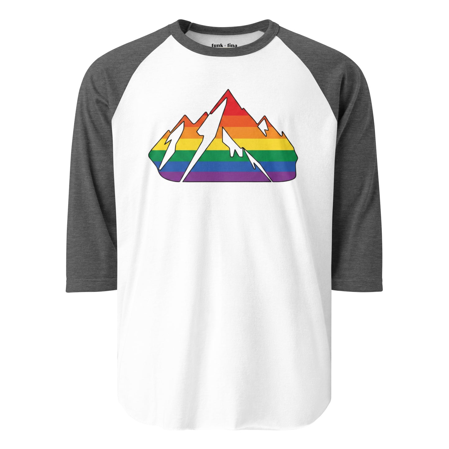 pride mountain | baseball tee