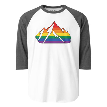 pride mountain | baseball tee