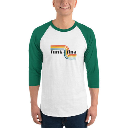 curvy rainbow | baseball tee - f u n k + f i n a