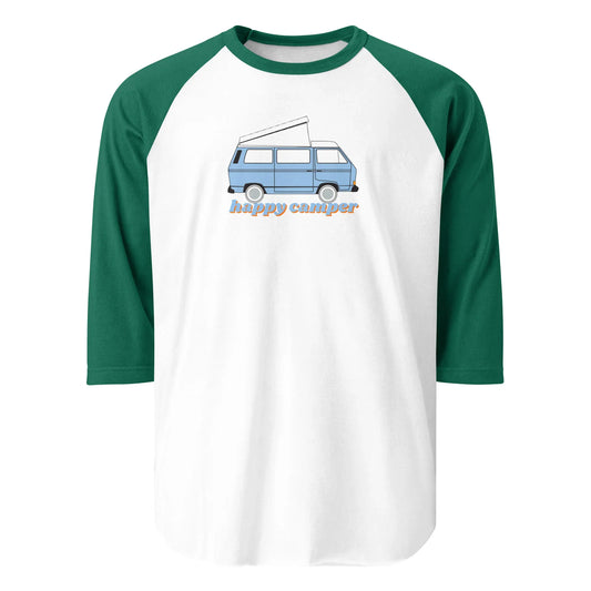 happy blue westie | baseball tee - f u n k + f i n a
