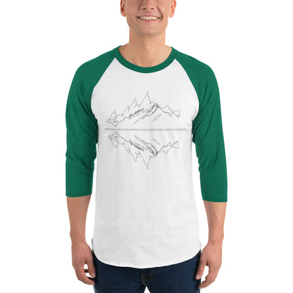 lake reflection | baseball tee