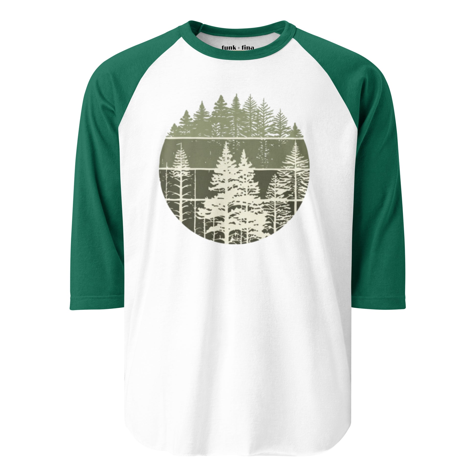 green forest | baseball tee