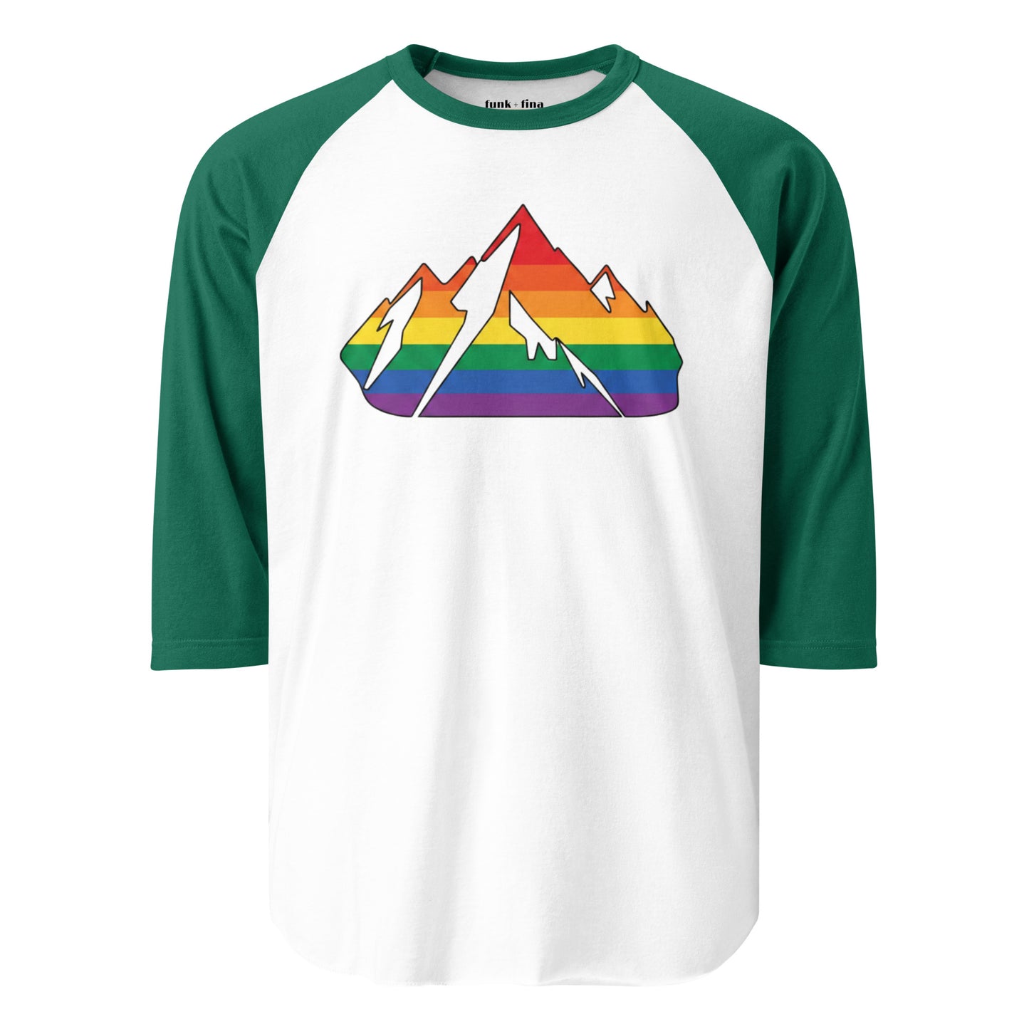 pride mountain | baseball tee