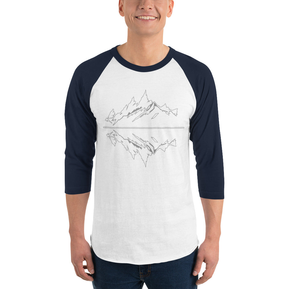 lake reflection | baseball tee