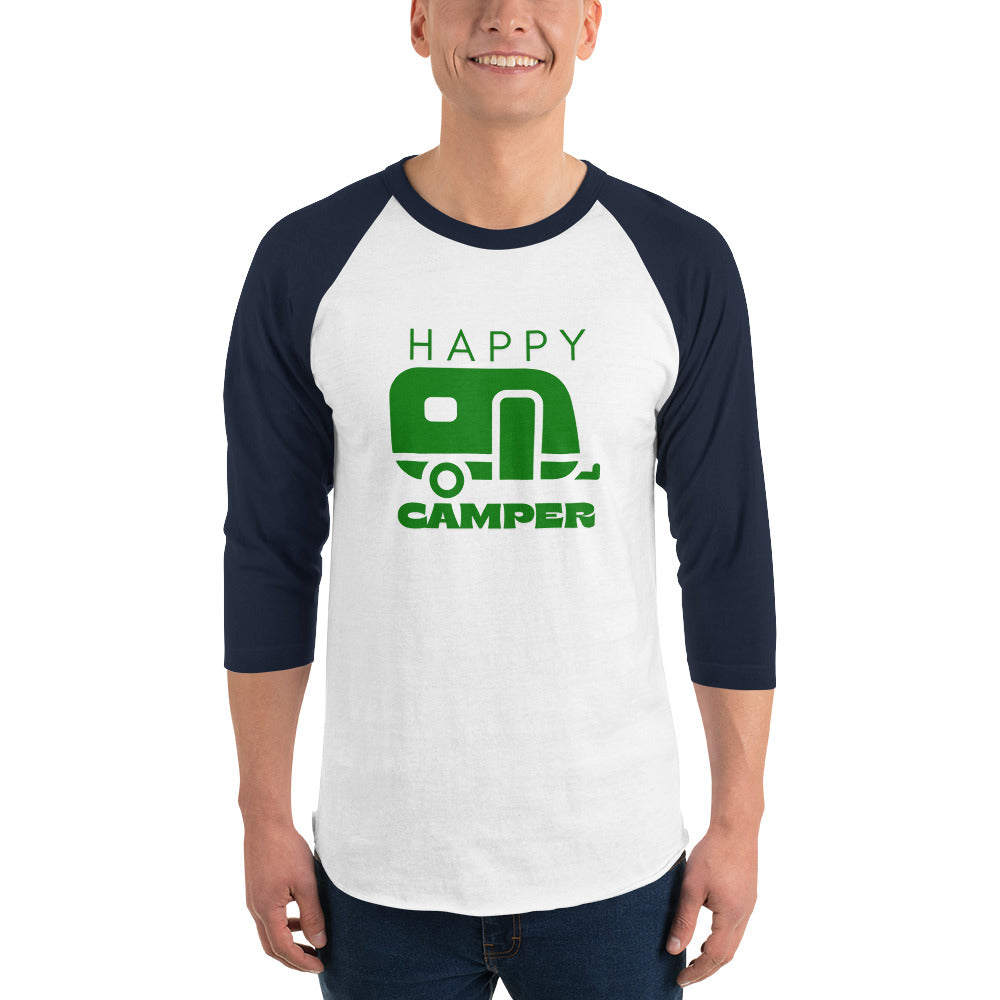 green camper | baseball tee
