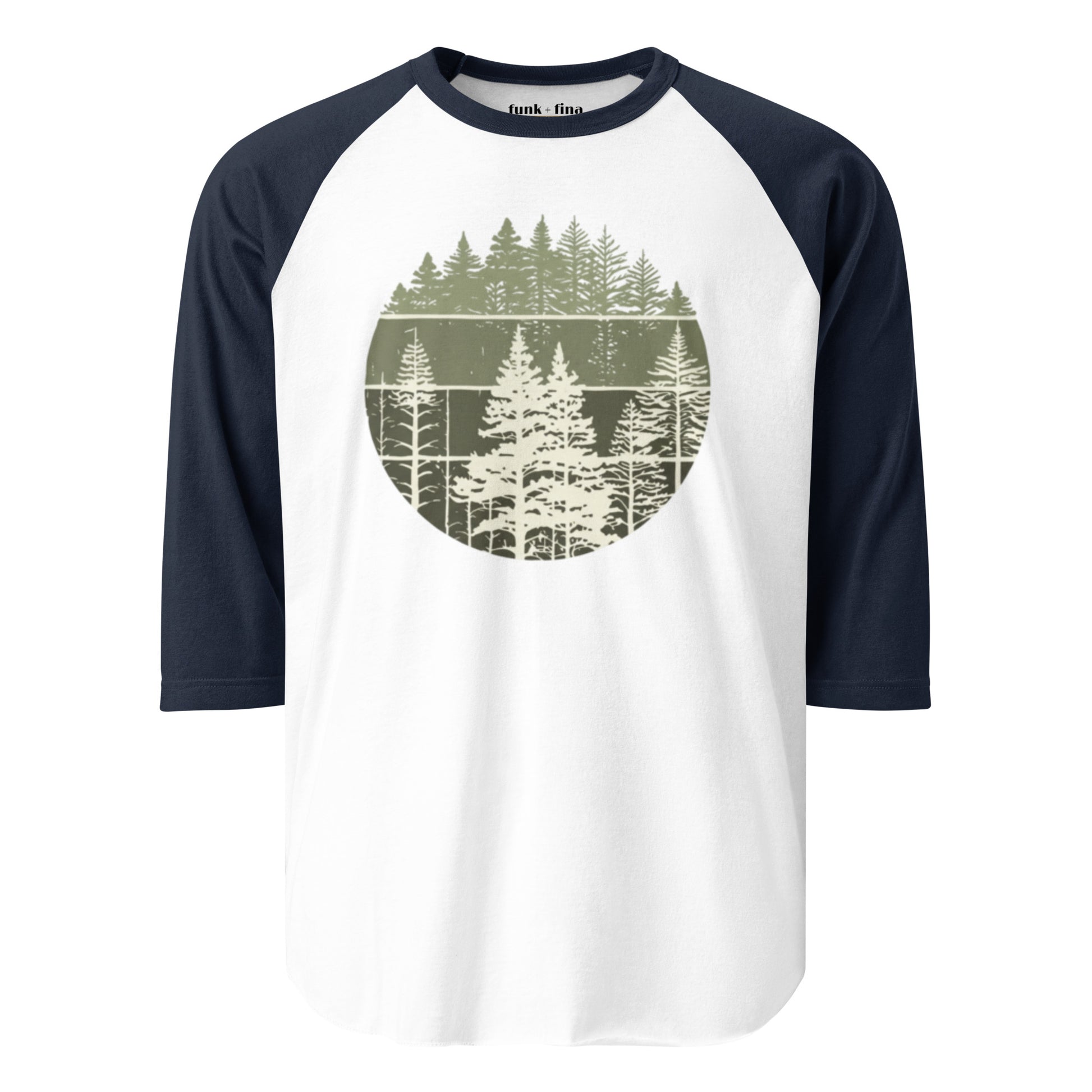 green forest | baseball tee