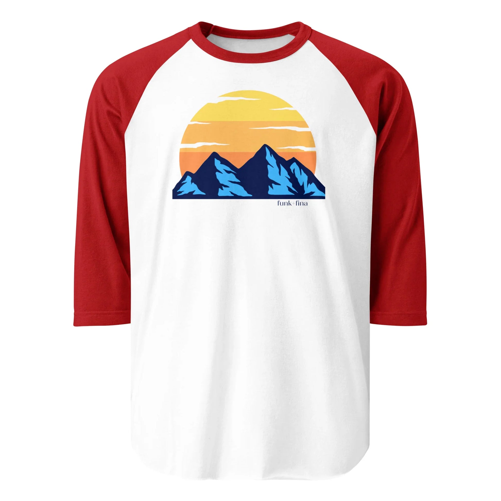 blu mountains | baseball tee - f u n k + f i n a