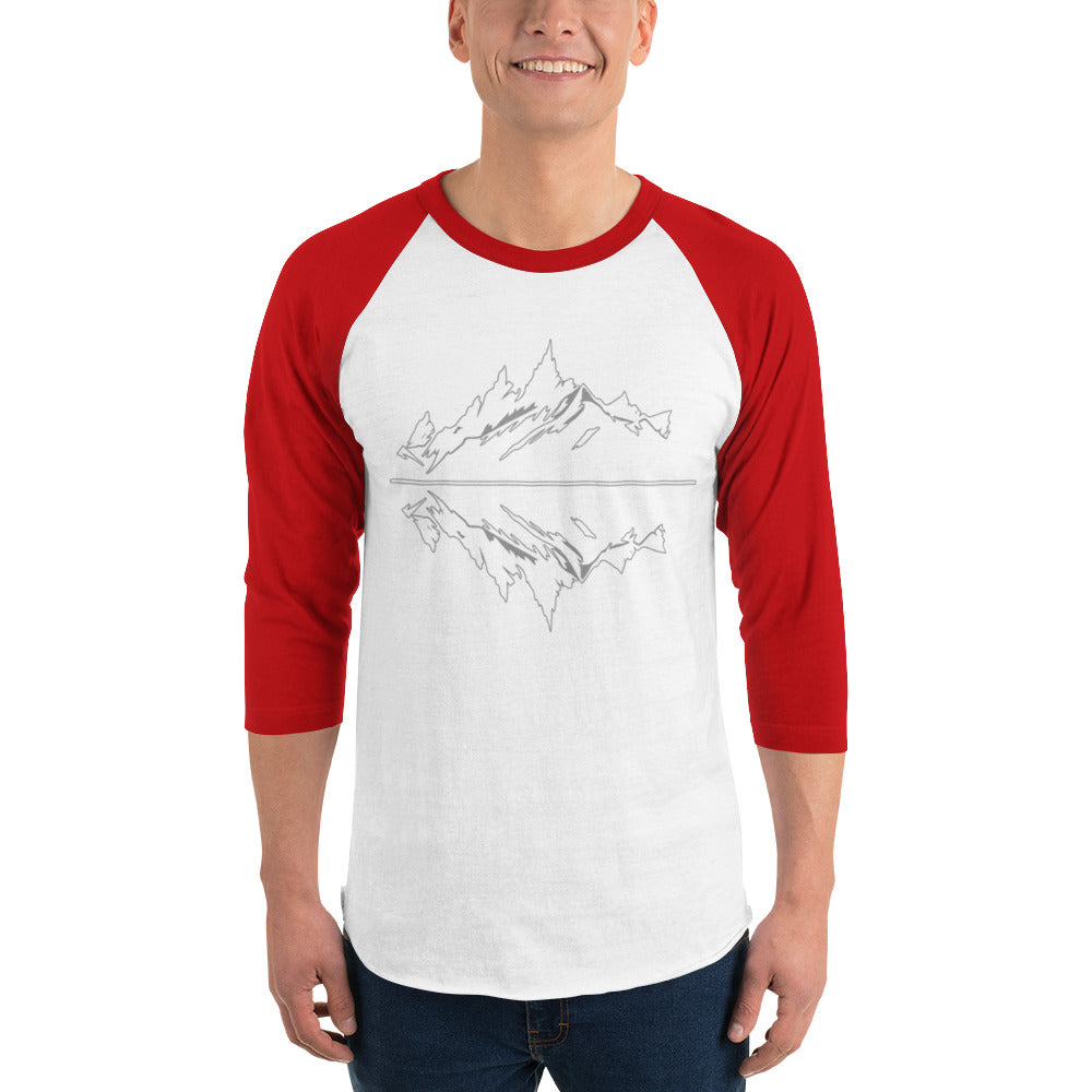 lake reflection | baseball tee