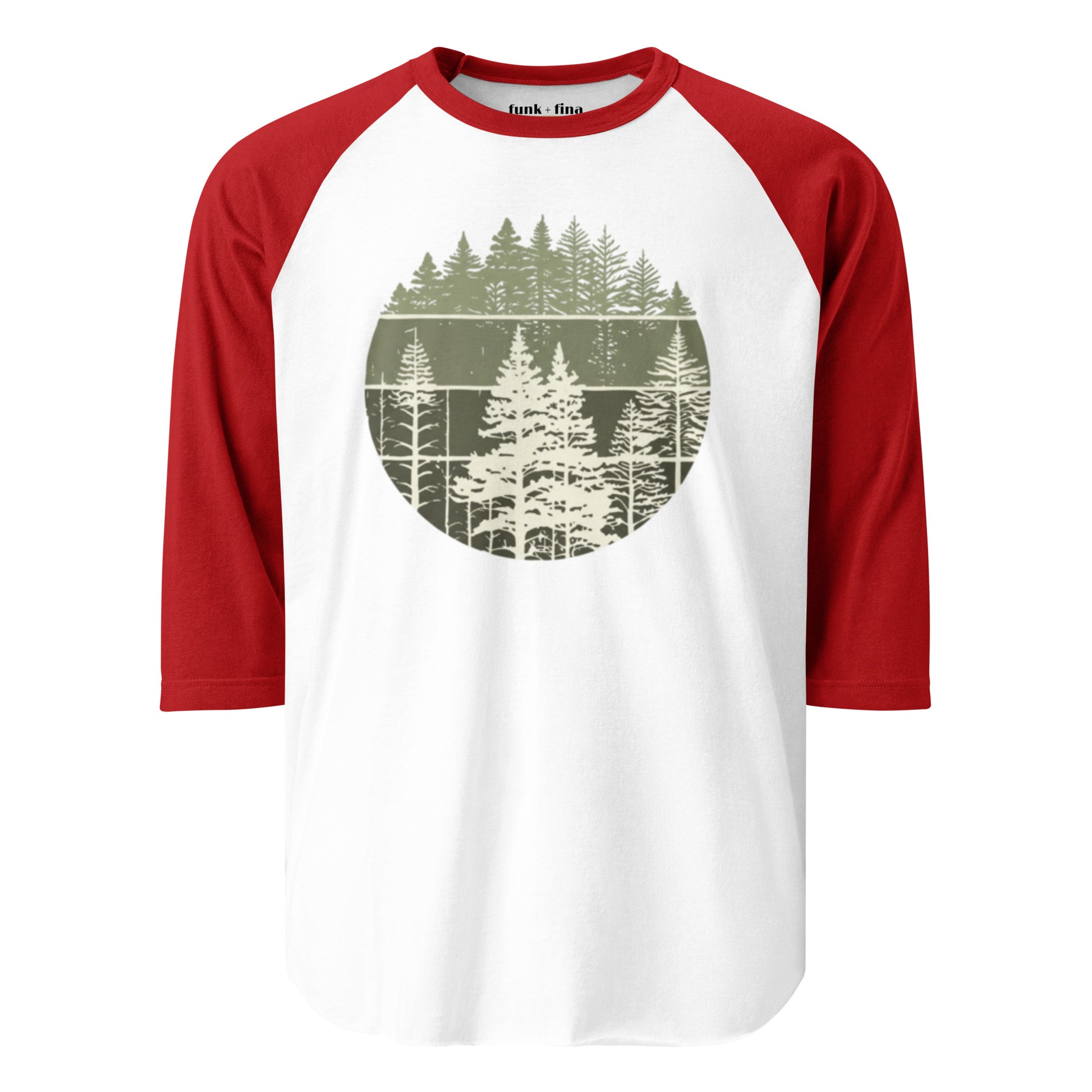 green forest | baseball tee