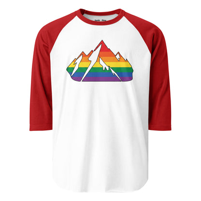 pride mountain | baseball tee