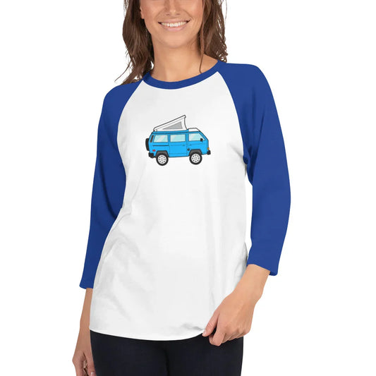westfalia blue | baseball tee - f u n k + f i n a
