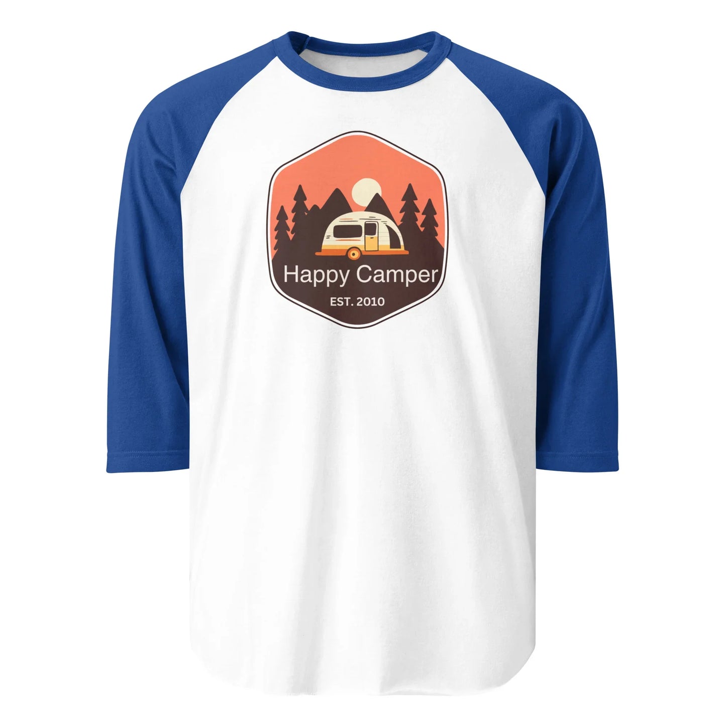 brown happy camper | baseball tee - f u n k + f i n a