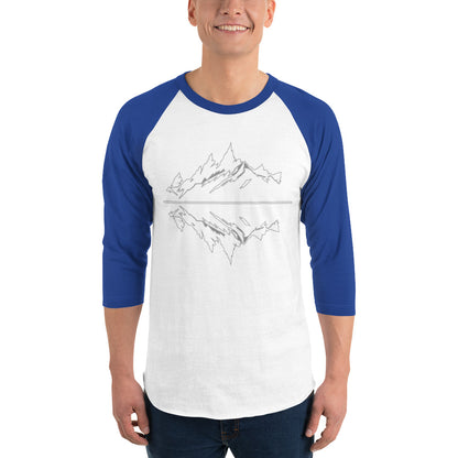lake reflection | baseball tee