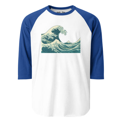 katsushika wave | baseball tee