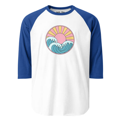 soft waves | baseball tee