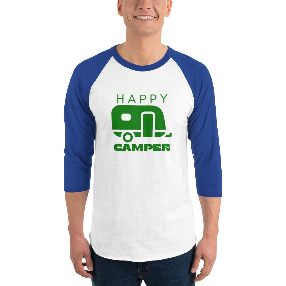 green camper | baseball tee