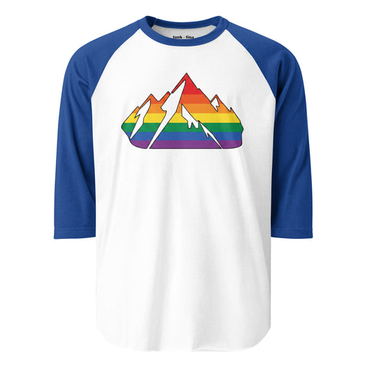 pride mountain | baseball tee