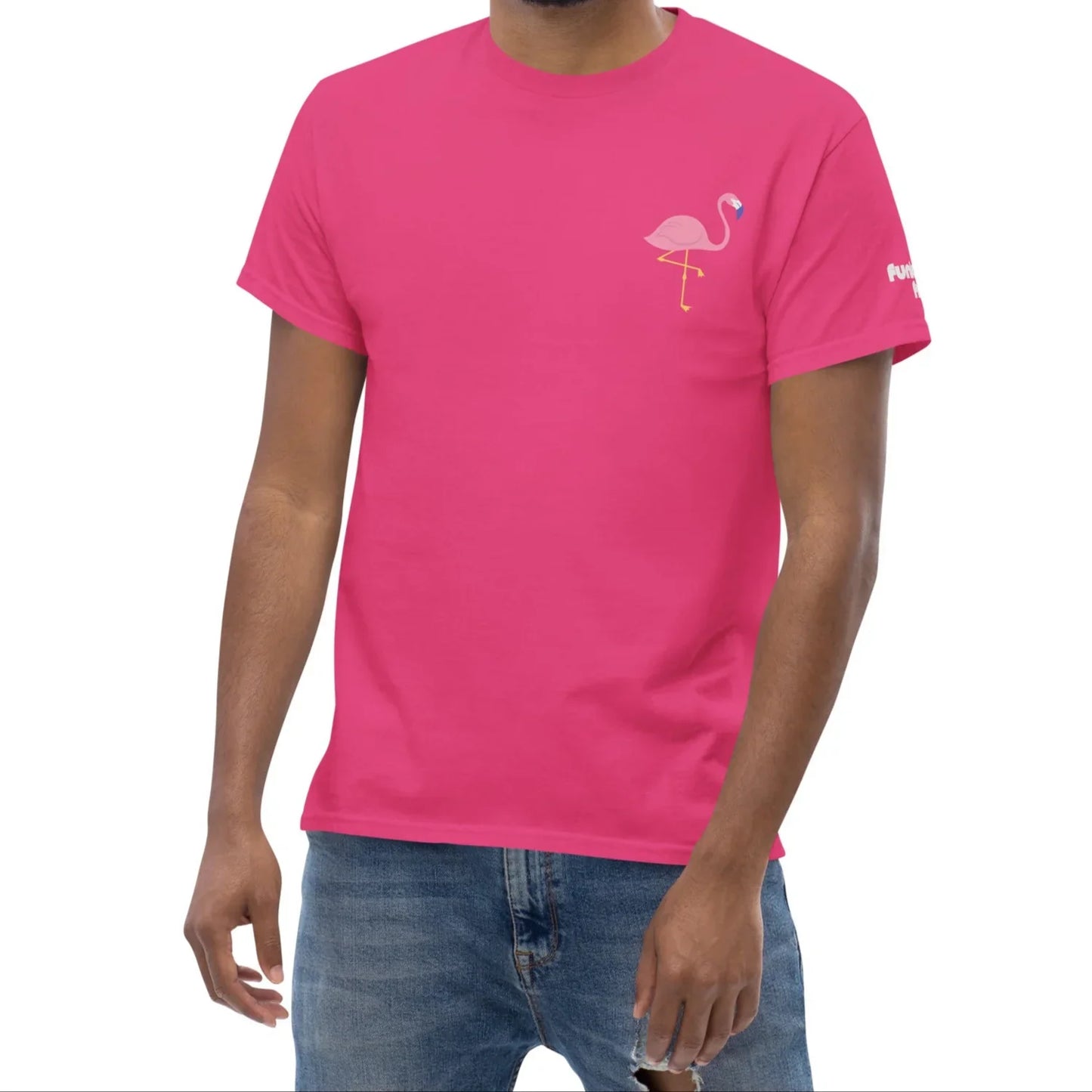 pink flamingo | classic tee - f u n k + f i n a