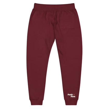 pink sunset | fleece sweatpants - f u n k + f i n a