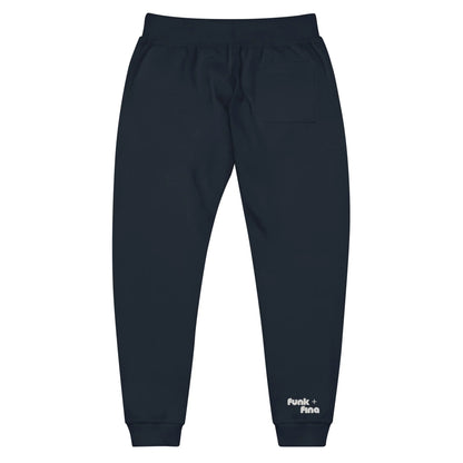 pink sunset | fleece sweatpants - f u n k + f i n a