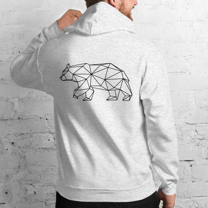 bear star back | hoodie