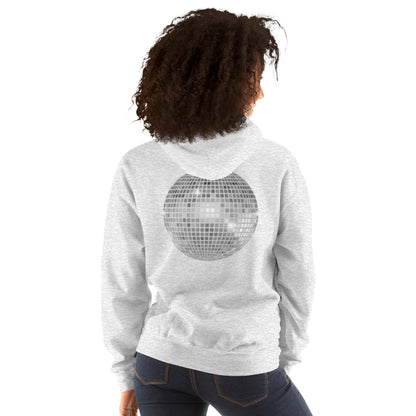 sparkly discoball back | hoodie