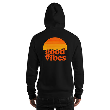 good vibes back | hoodie