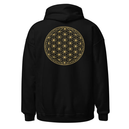 flower of life back | hoodie