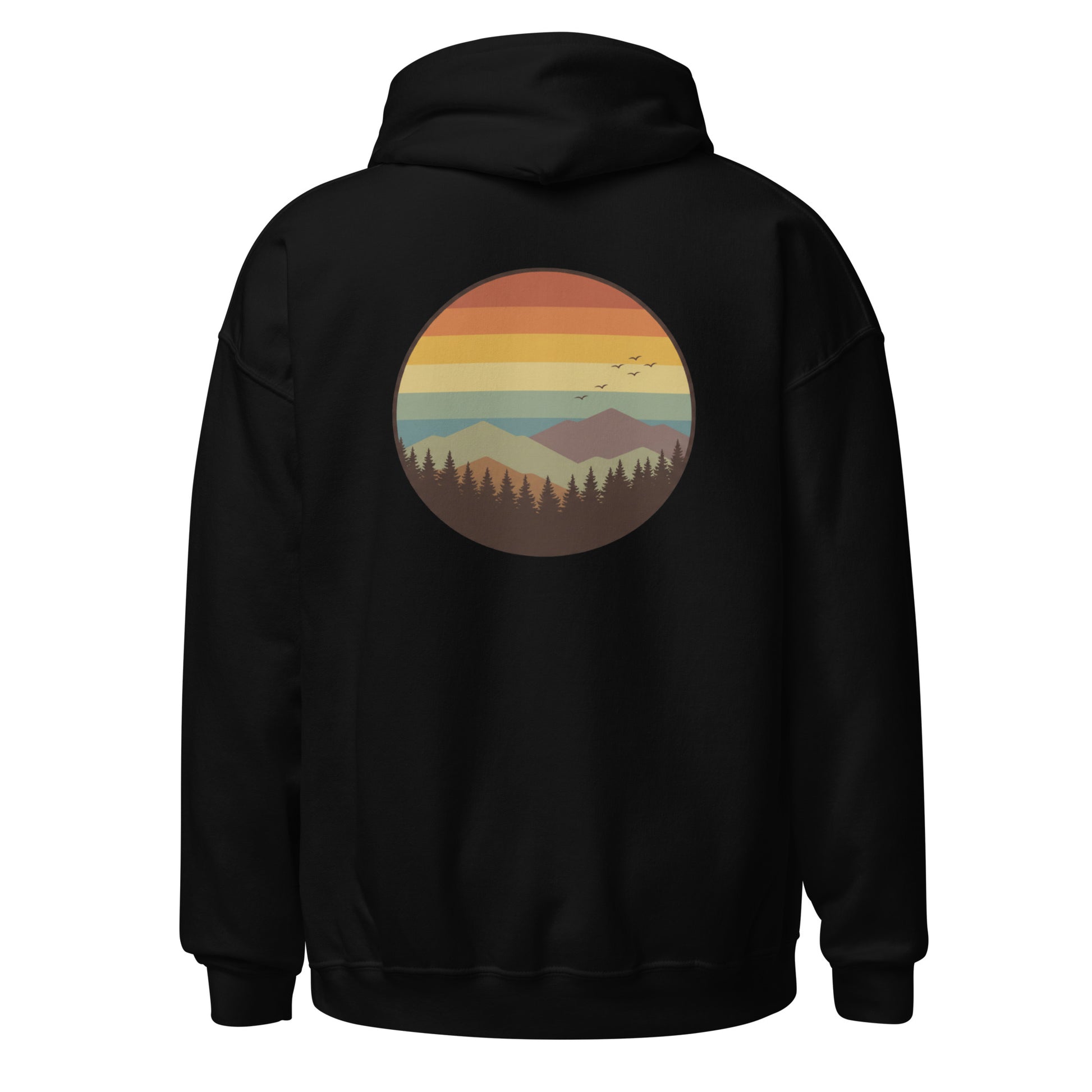 vintage sunset back | hoodie