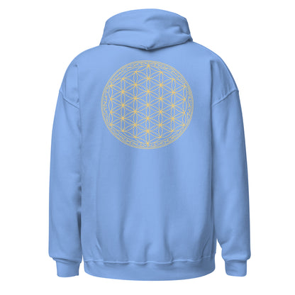 flower of life back | hoodie