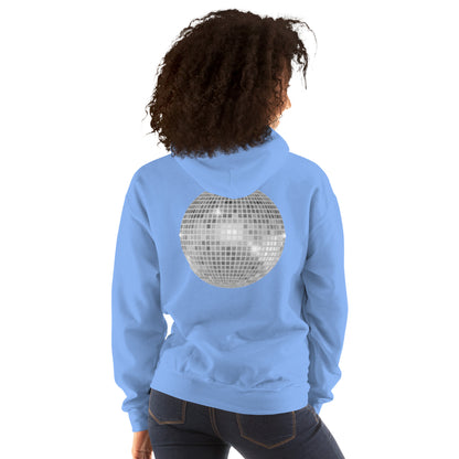 sparkly discoball back | hoodie