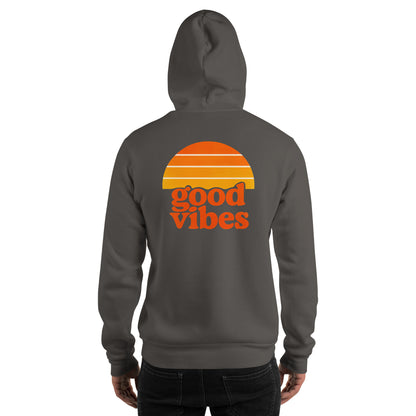 good vibes back | hoodie