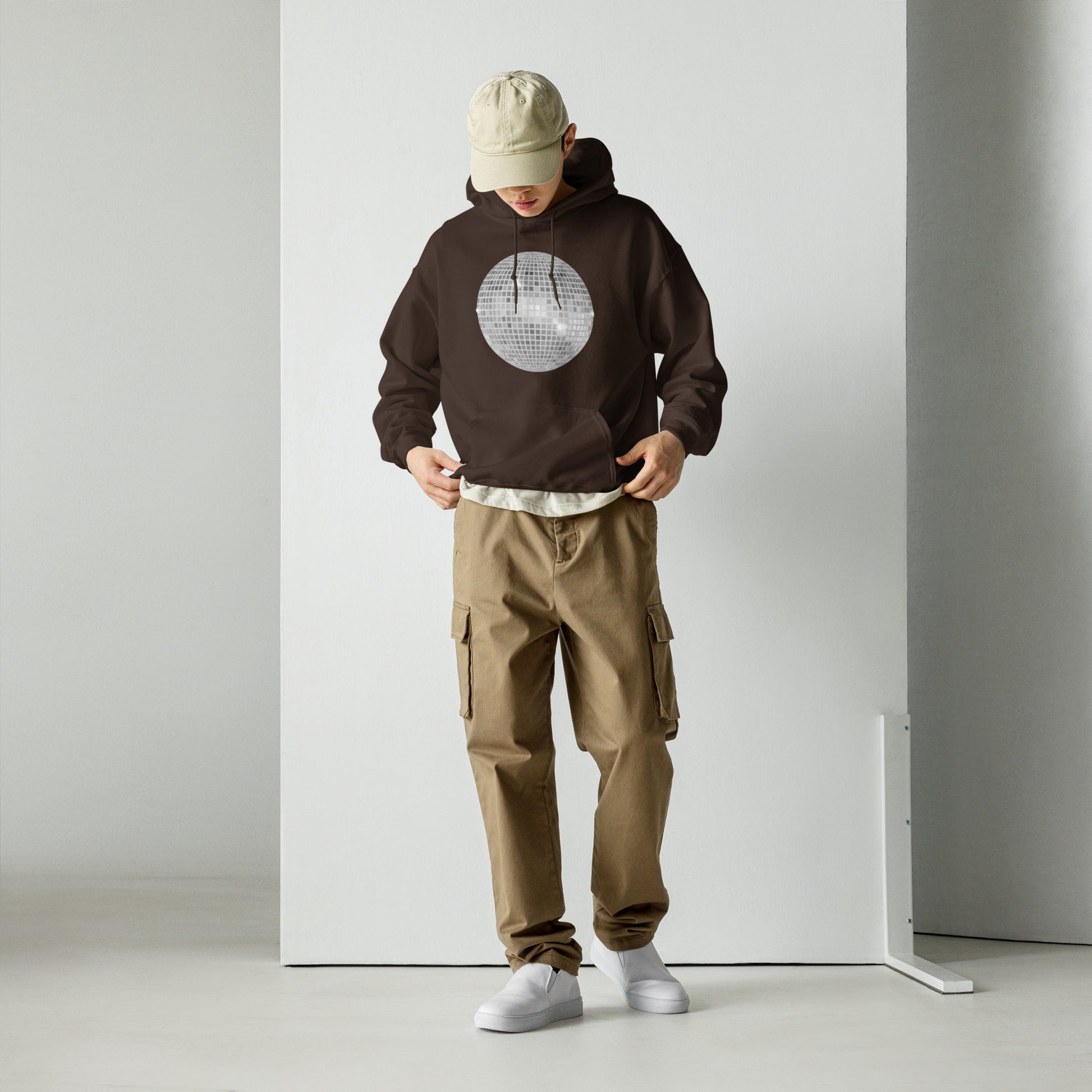 sparkly discoball | hoodie