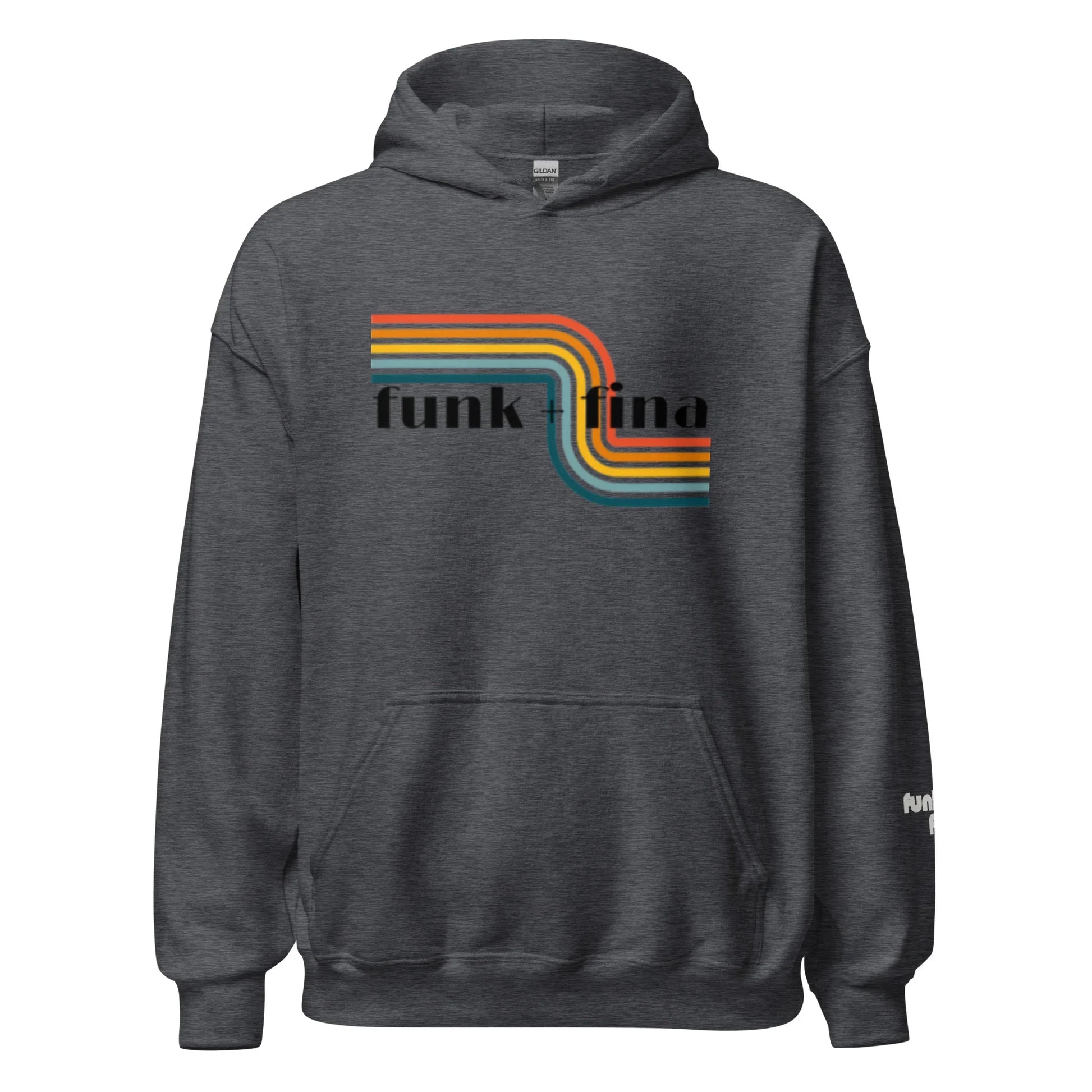 curvy rainbow | hoodie - f u n k + f i n a