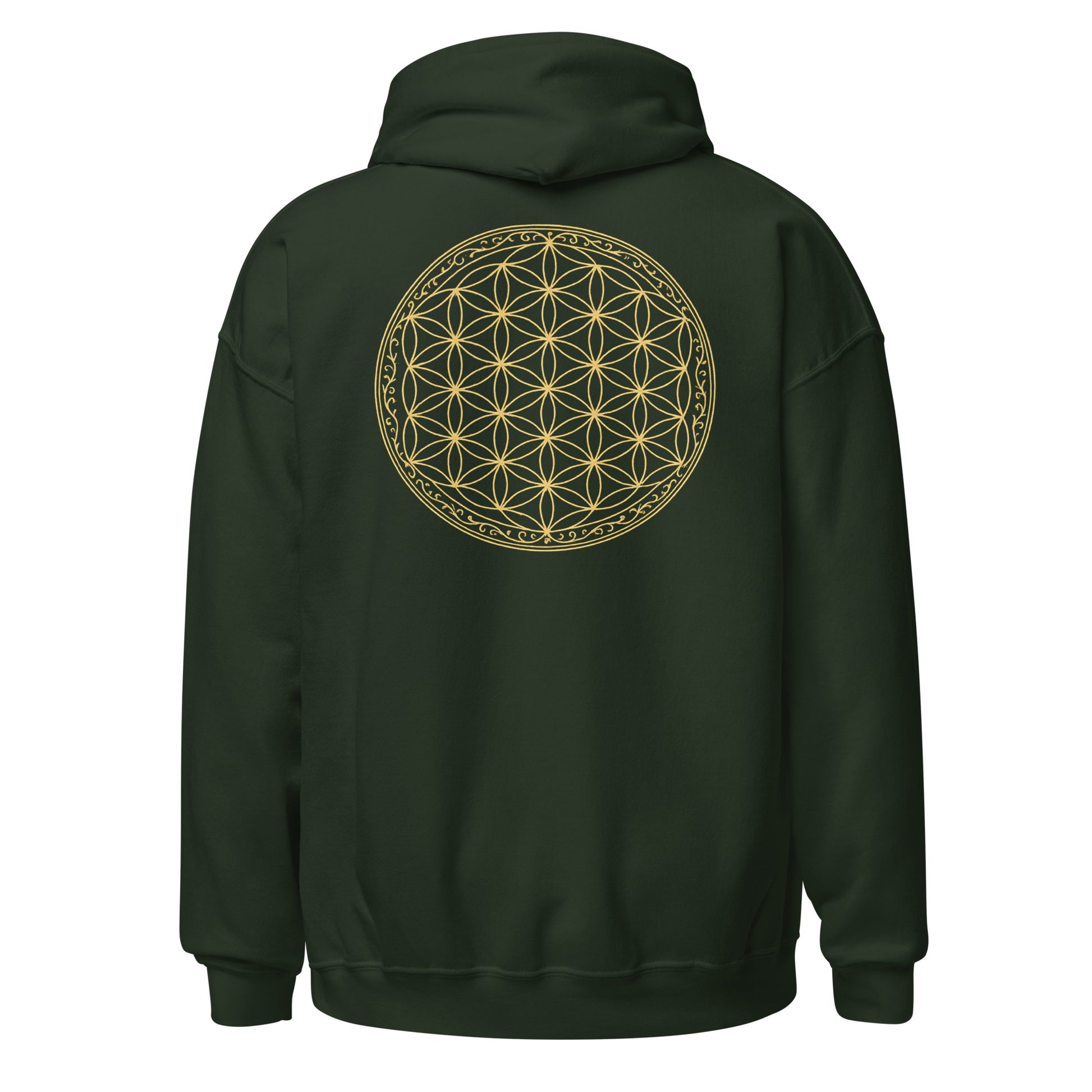 flower of life back | hoodie