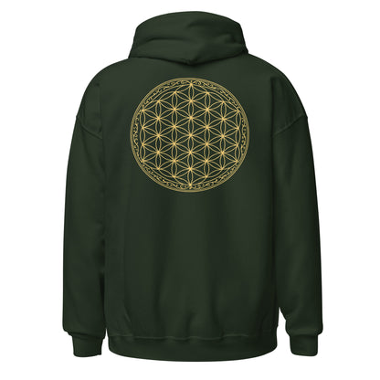 flower of life back | hoodie